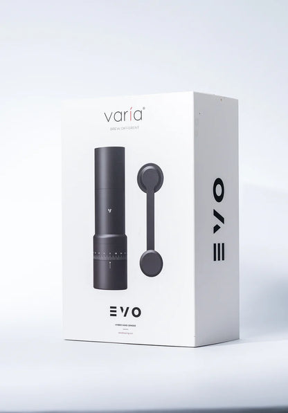 Varia EVO Hybrid travel rechargeable grinder